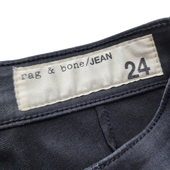 Rag & Bone Black And Gray Jegging Sz 24 - Picture 4 of 6